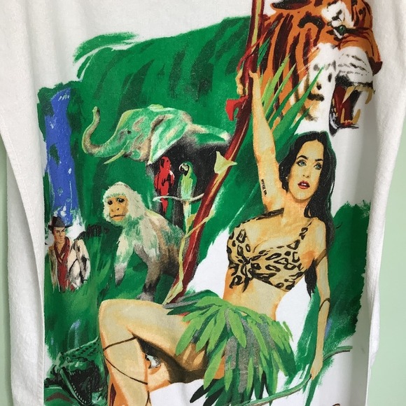 Katy Perry ROARRR! Beach Towel Pro Towels 100% Cotton Jungle Screen Print - Picture 5 of 13
